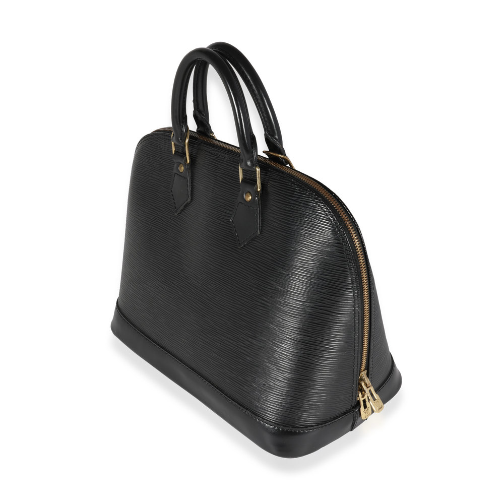 Louis Vuitton Black Epi Alma PM - Picture 3 of 7